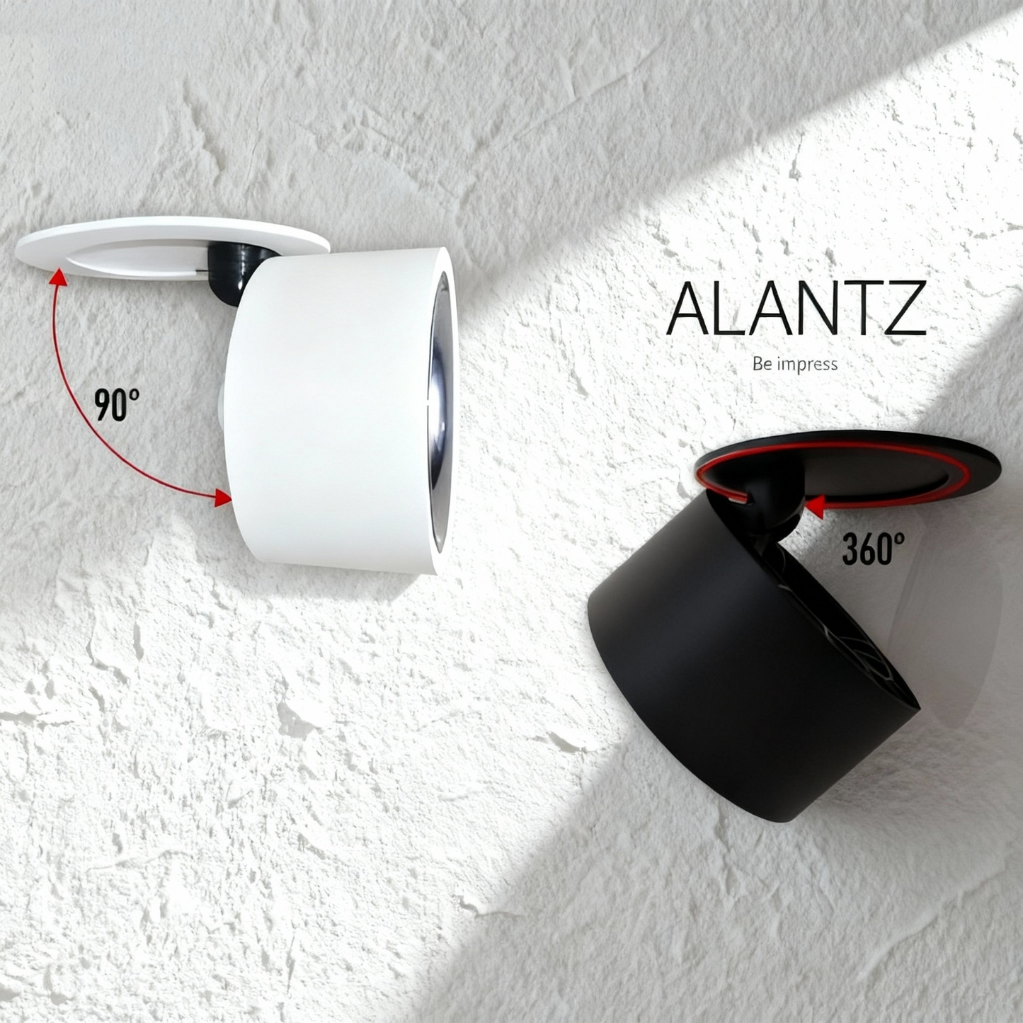ALANTZ 663 10W Bridgelux COB Smart Tri Color