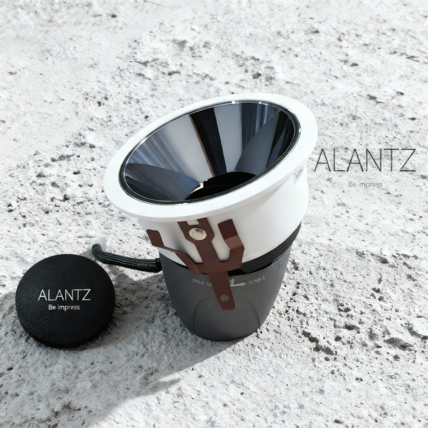 ALANTZ 666-12W Bridgelux COB Smart Tricolor