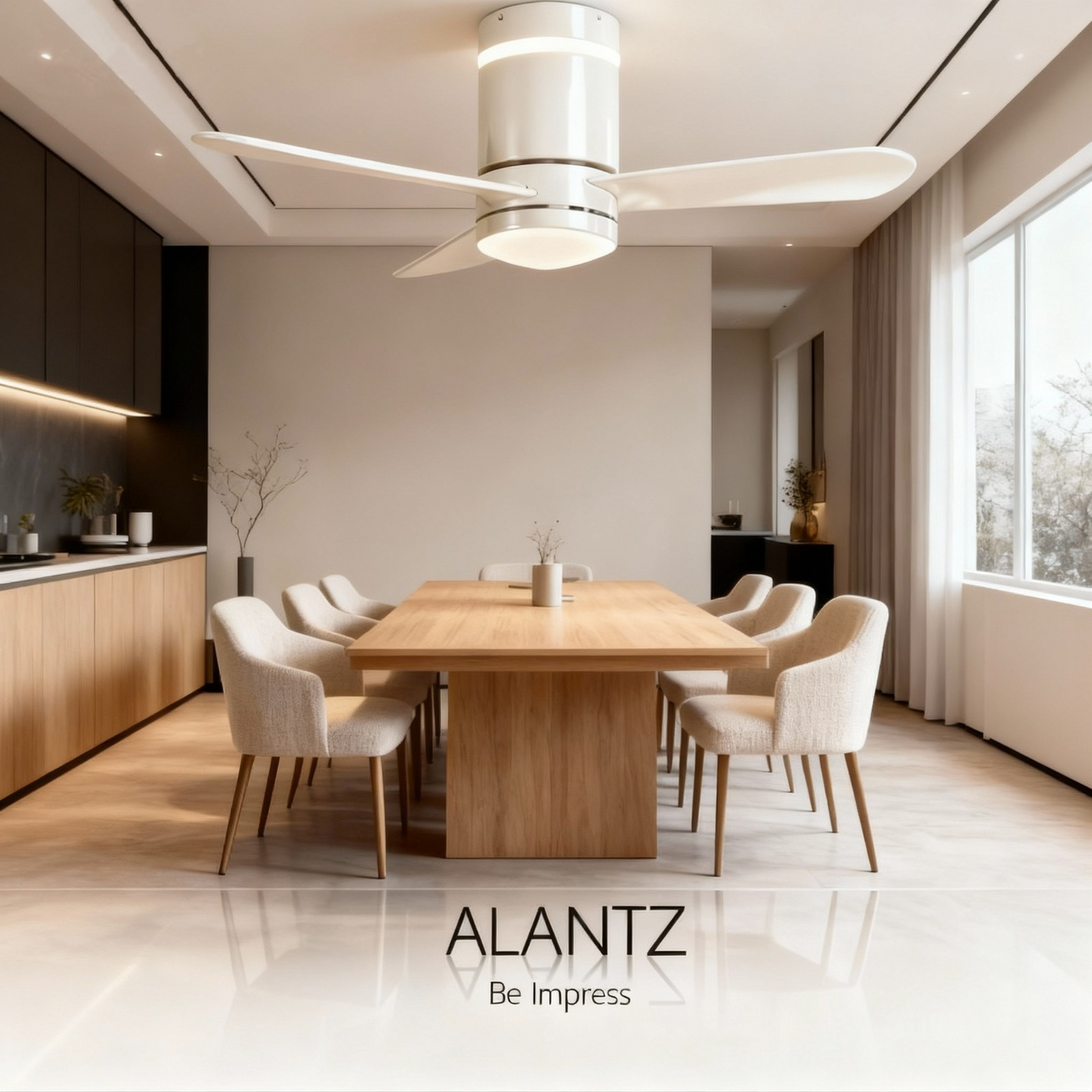 ALANTZ Nexo Smart DC Ceiling Fan PWH