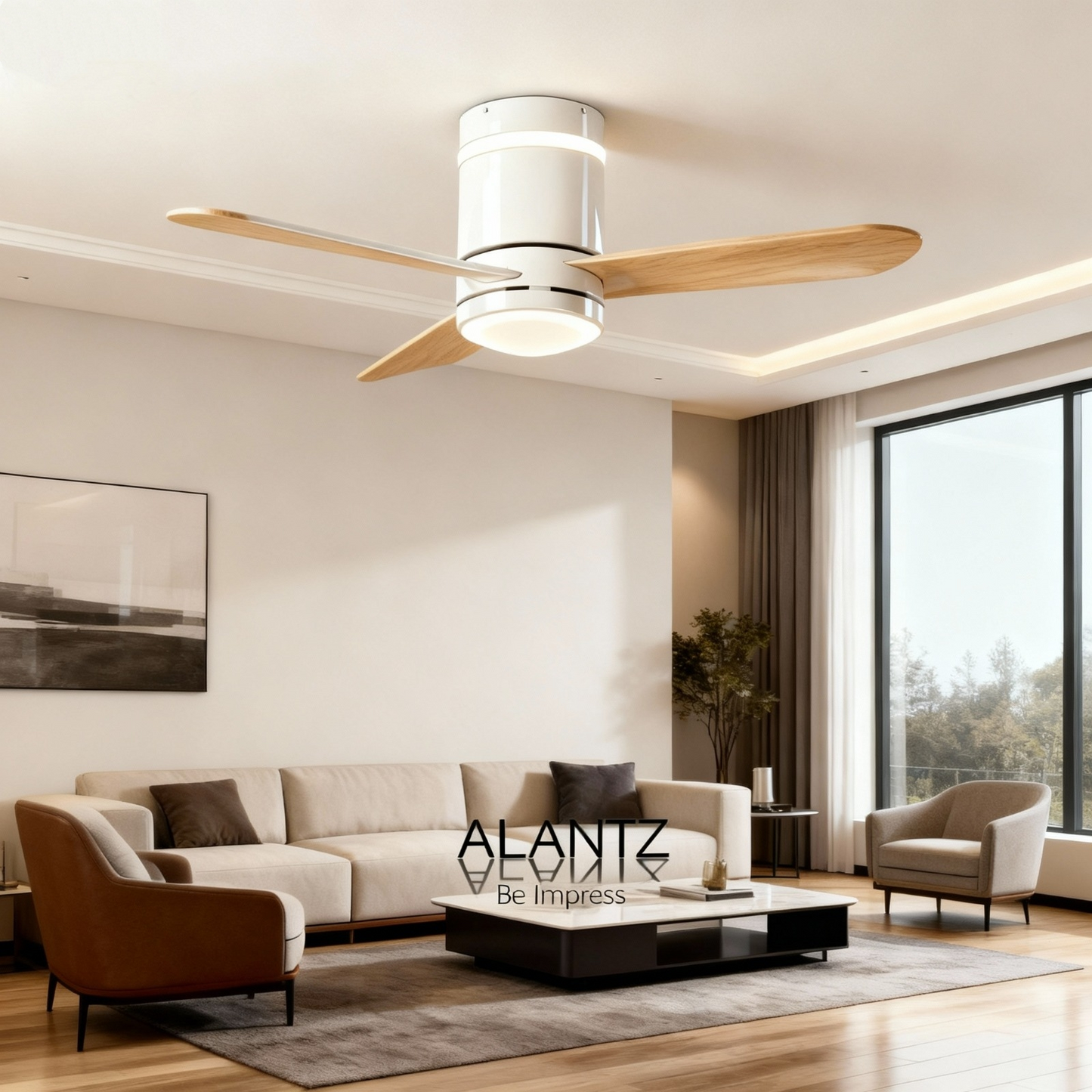 ALANTZ Nexo Smart DC Ceiling Fan PWH-WD