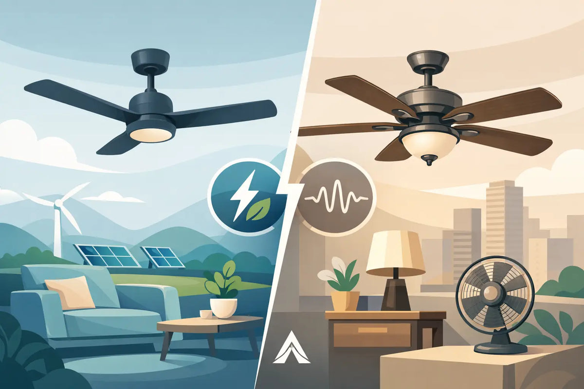 DC Fan vs AC Fan: Which Ceiling Fan Fits Your Home?