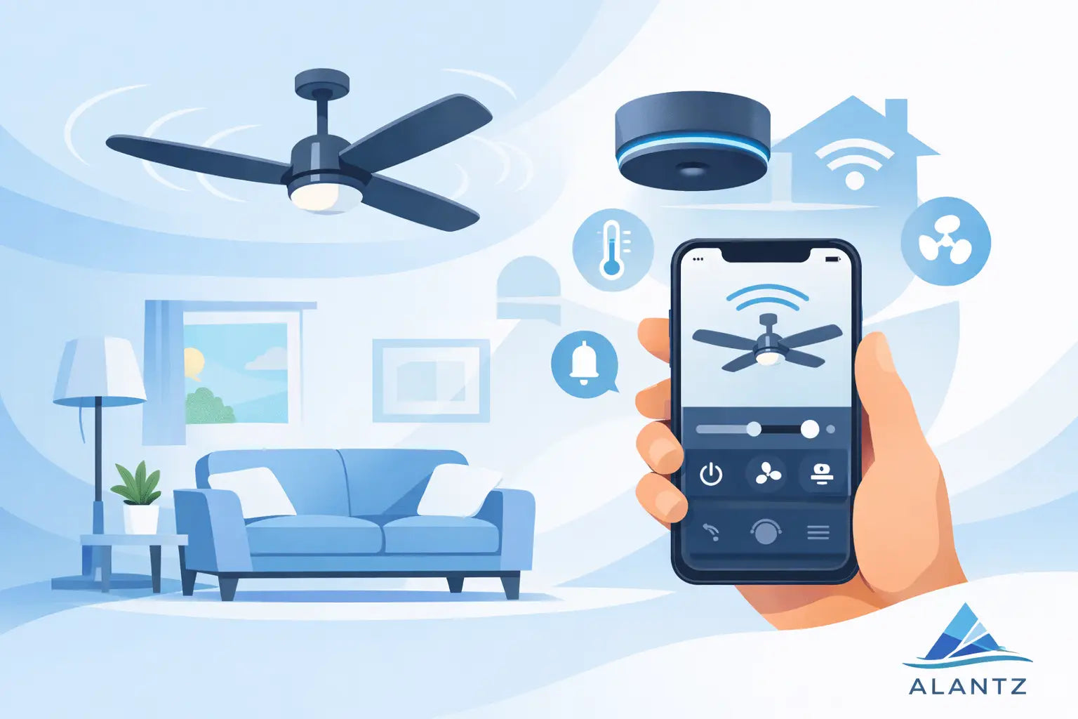 Smart Home Fan Control for Everyday Comfort