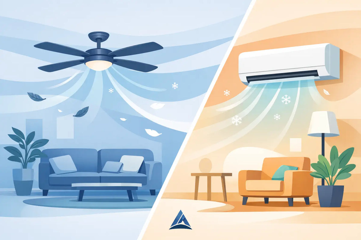 Ceiling Fan or Air Conditioner for Your Home