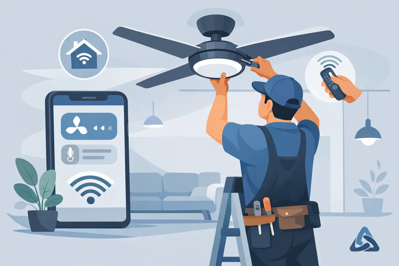 How to Install a Smart Ceiling Fan