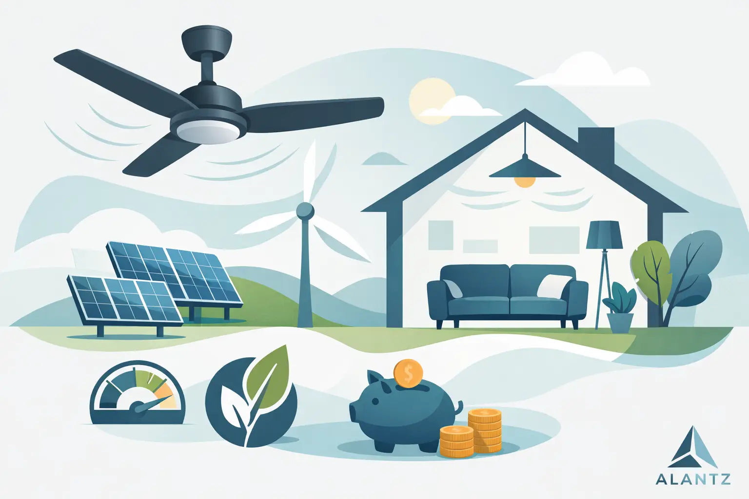 Why Are DC Ceiling Fans Better for Homes?