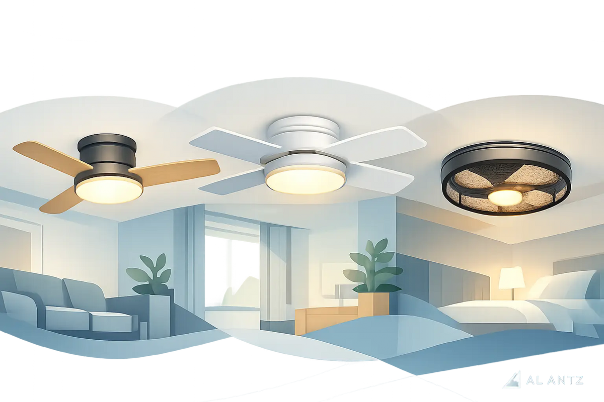 Best Fan Lights for Low Ceilings That Fit