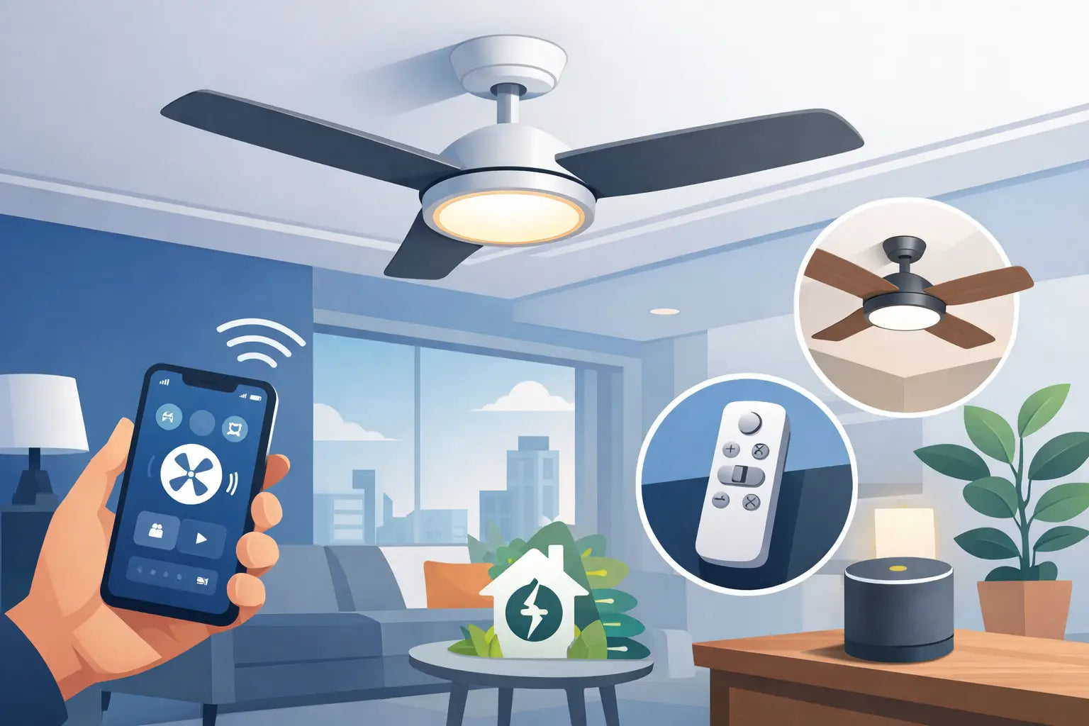 Smart DC Ceiling Fan With Light: What to Buy
