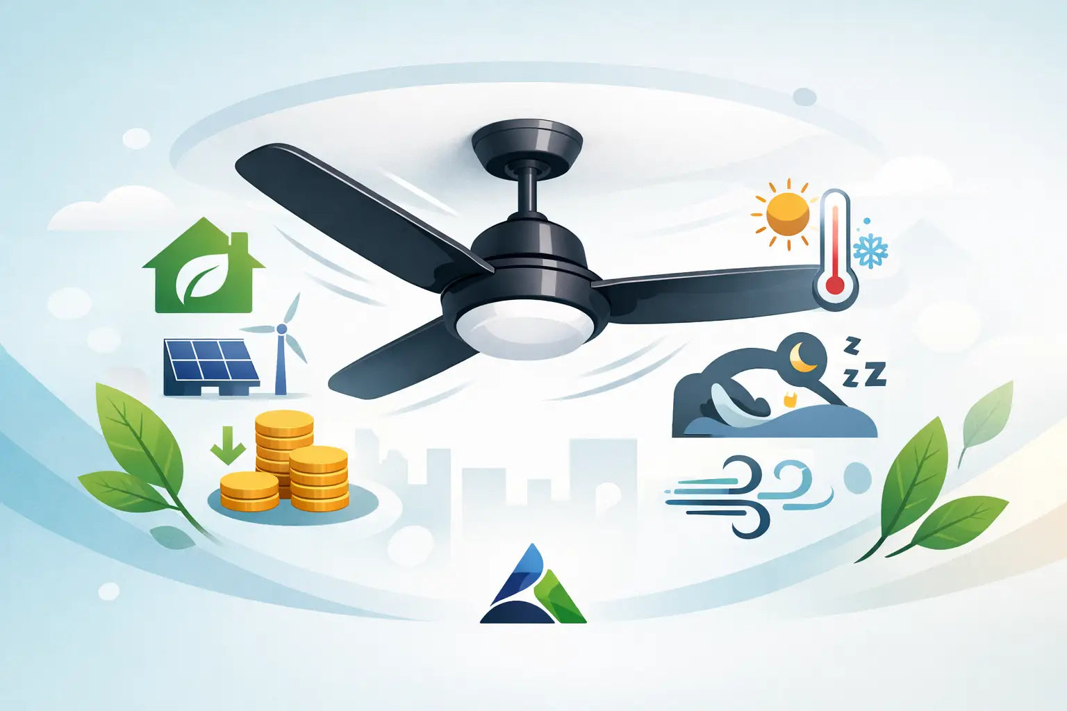 9 Energy Efficient Ceiling Fan Benefits