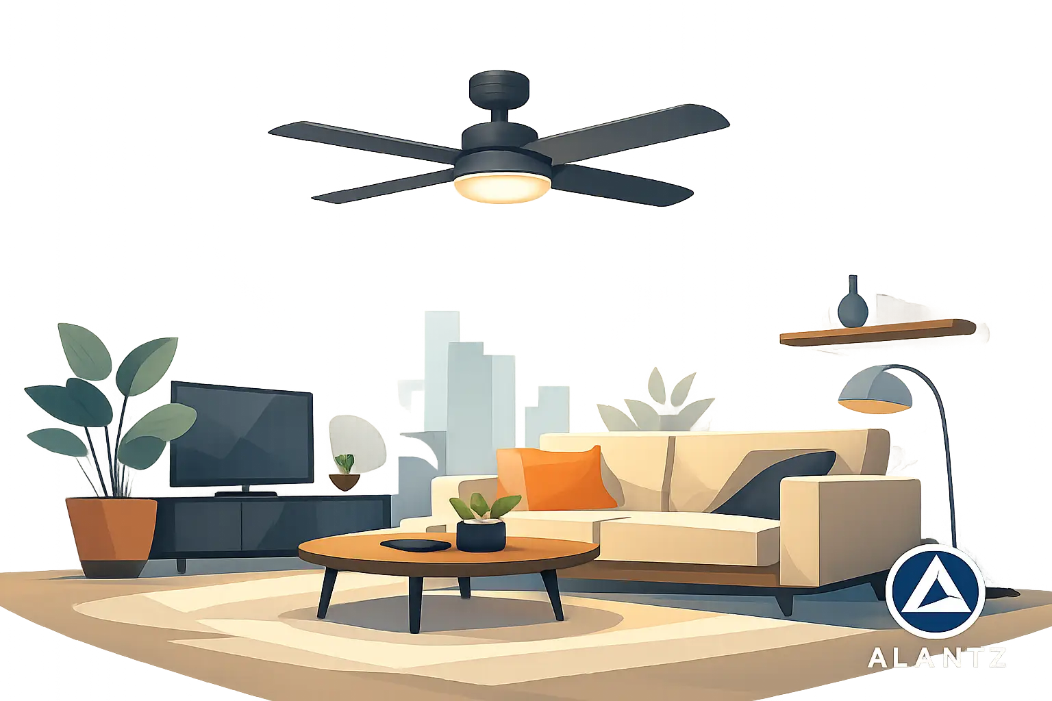 Modern Ceiling Fan for Living Room Buying Guide