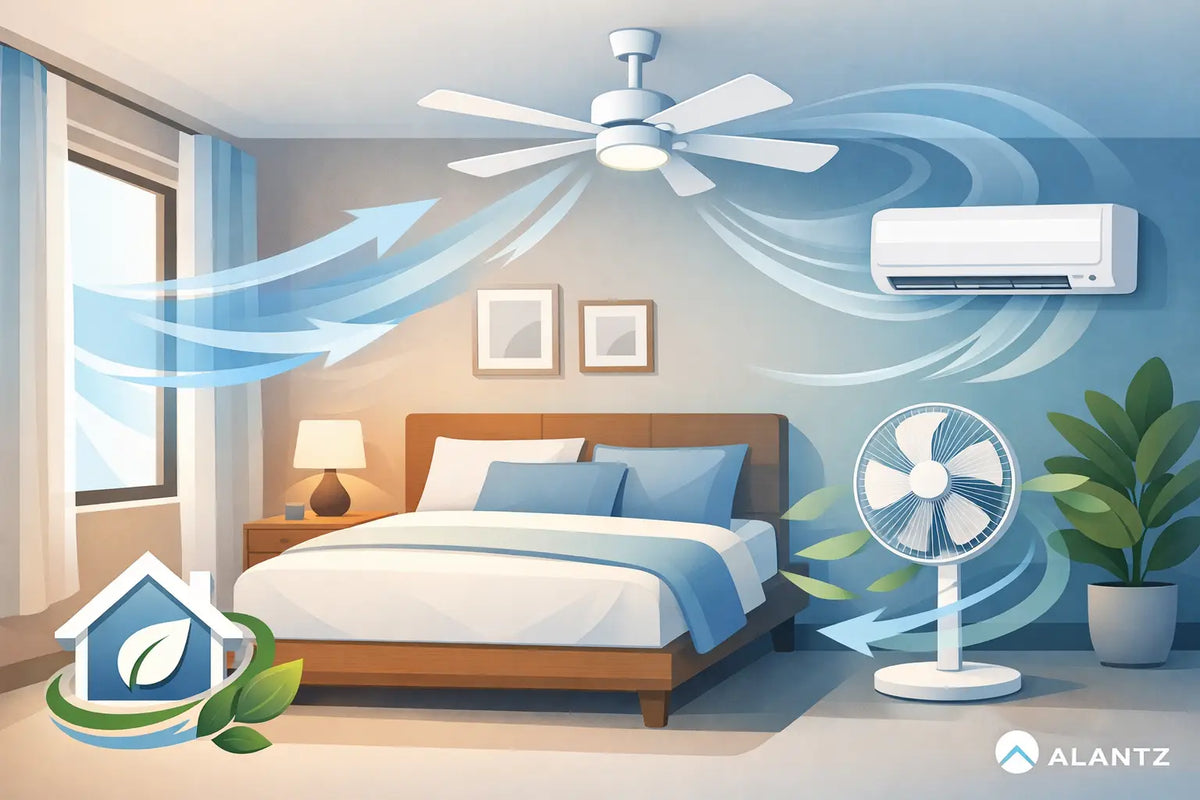 How to Improve Bedroom Airflow Without Wasting Energy
