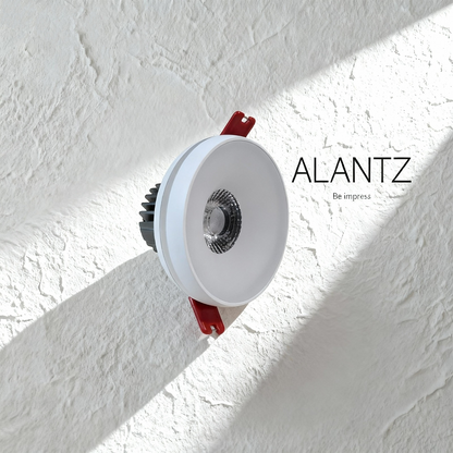 ALANTZ AL662-10W SMART COB TRI COLOR LED DOWNLIGHT BRIDGELUX LED CHIPSET, Works with Smart-life App Google N Alexa