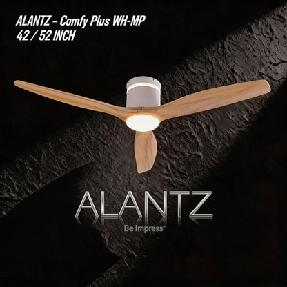 ALANTZ-COMFY PLUS 42 / 52 INCH SMART BLDC CEILING FAN WORKS WITH SMARTLIFE APPS N COMPATIBLE WITH GOOGLE N ALEXA