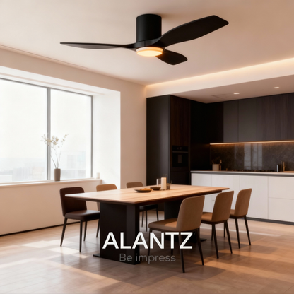 ALANTZ-COMFY 46 / 56 INCH SMART BLDC CEILING FAN 24W OSRAM LED CHIPSET WORKS WITH SMARTLIFE APPS N COMPATIBLE WITH GOOGLE N ALEXA