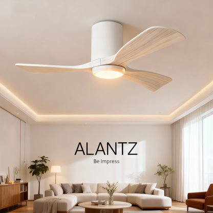 ALANTZ-DELIGHT 46 / 56 INCH SMART BLDC CEILING FAN 24W OSRAM LED CHIPSET WORKS WITH SMARTLIFE APPS N COMPATIBLE WITH GOOGLE N ALEXA