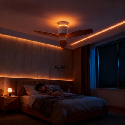 ALANTZ-COMFY PLUS 42 / 52 INCH SMART BLDC CEILING FAN WORKS WITH SMARTLIFE APPS N COMPATIBLE WITH GOOGLE N ALEXA