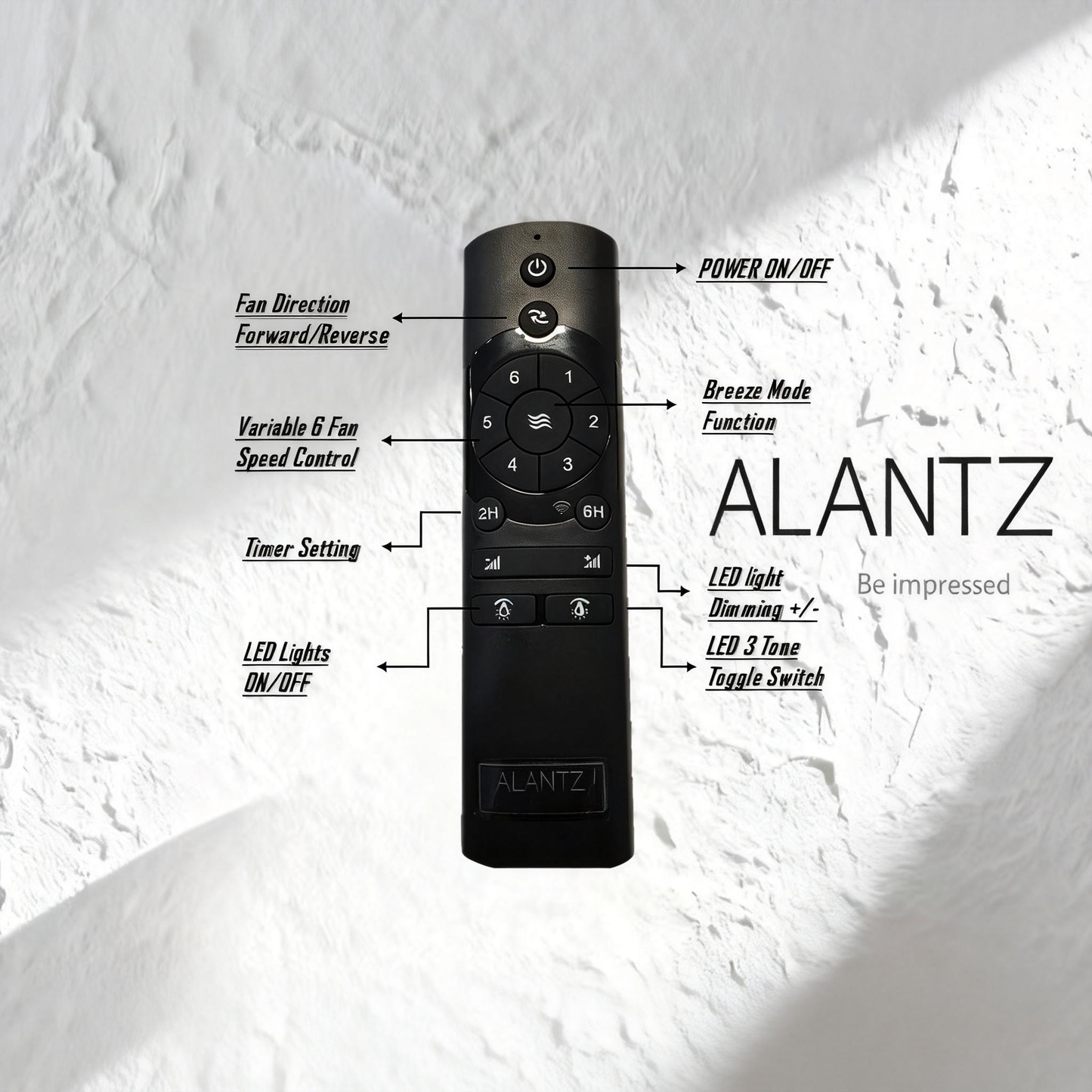 ALANTZ-DELIGHT 46 / 56 INCH SMART BLDC CEILING FAN 24W OSRAM LED CHIPSET WORKS WITH SMARTLIFE APPS N COMPATIBLE WITH GOOGLE N ALEXA