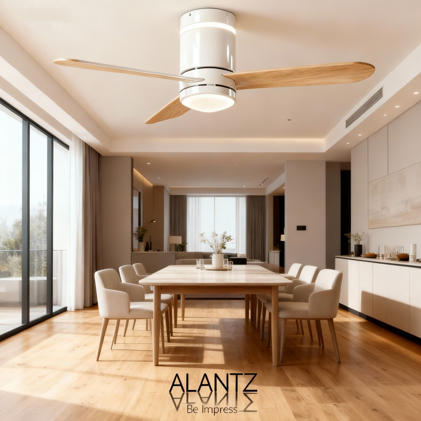 ALANTZ Nexo Smart DC Ceiling Fan PWH-WD