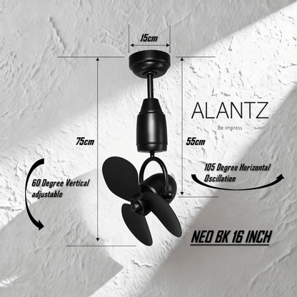 ALANTZ NEO 16 INCH DC CORNER FAN